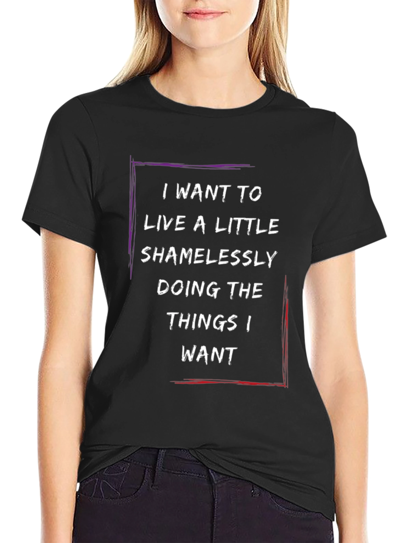 I Want To Live A Little Graphic T-Shirt