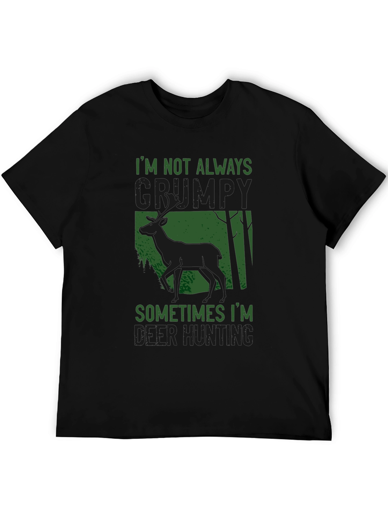 Grumpy Deer Hunting T-Shirt: Funny Graphic Tee