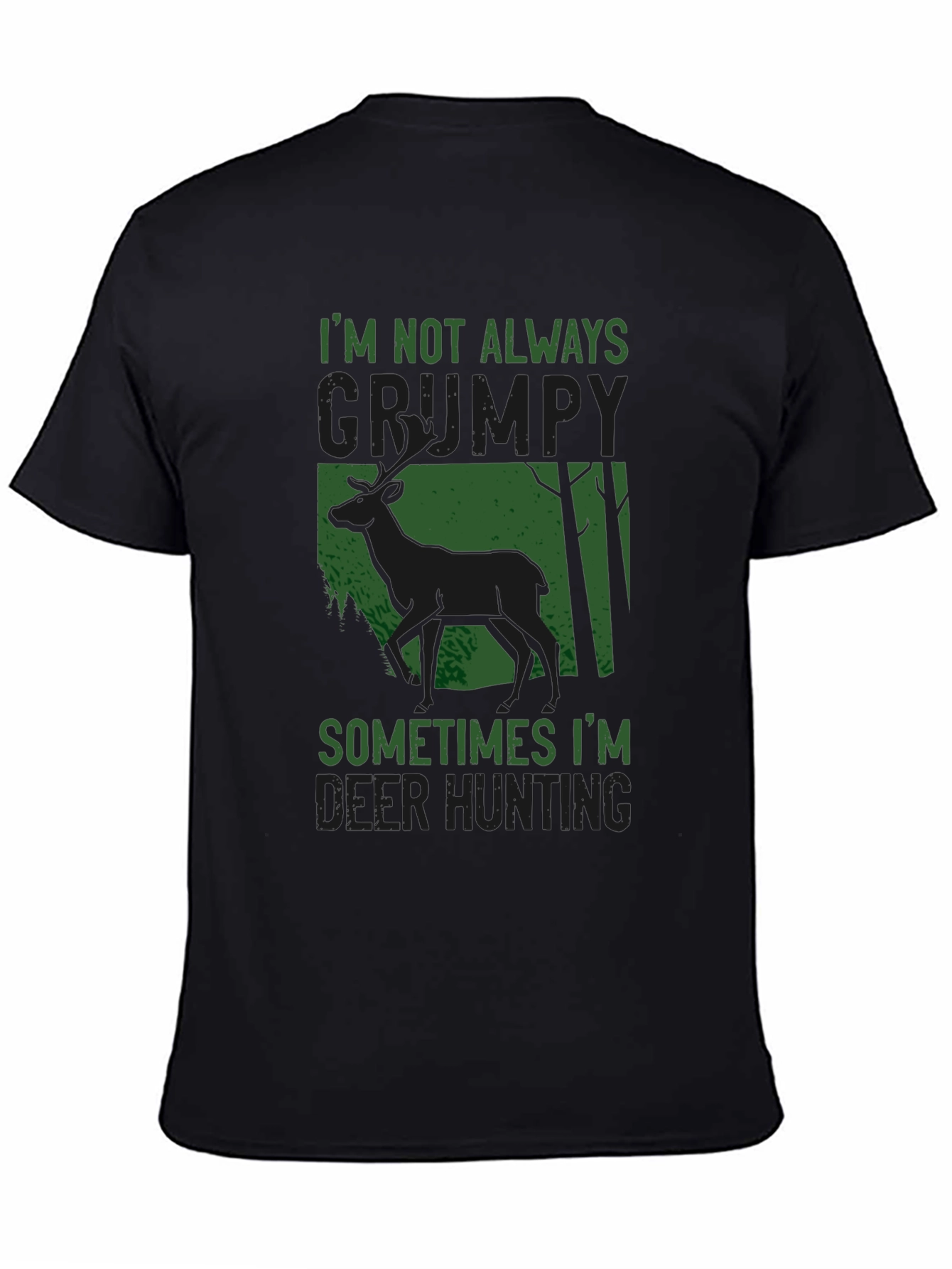 Grumpy Deer Hunting T-Shirt: Funny Graphic Tee
