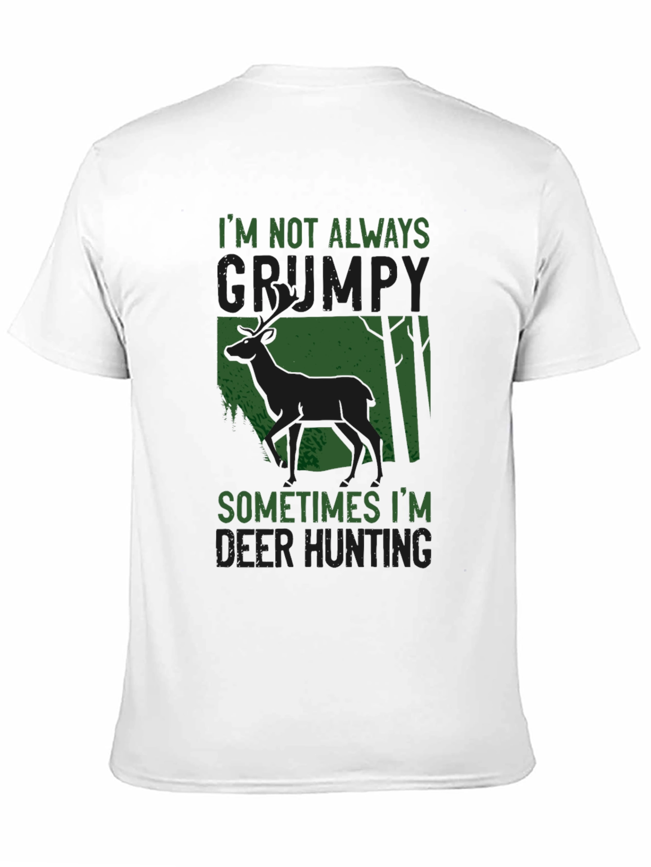 Grumpy Deer Hunting T-Shirt: Funny Graphic Tee