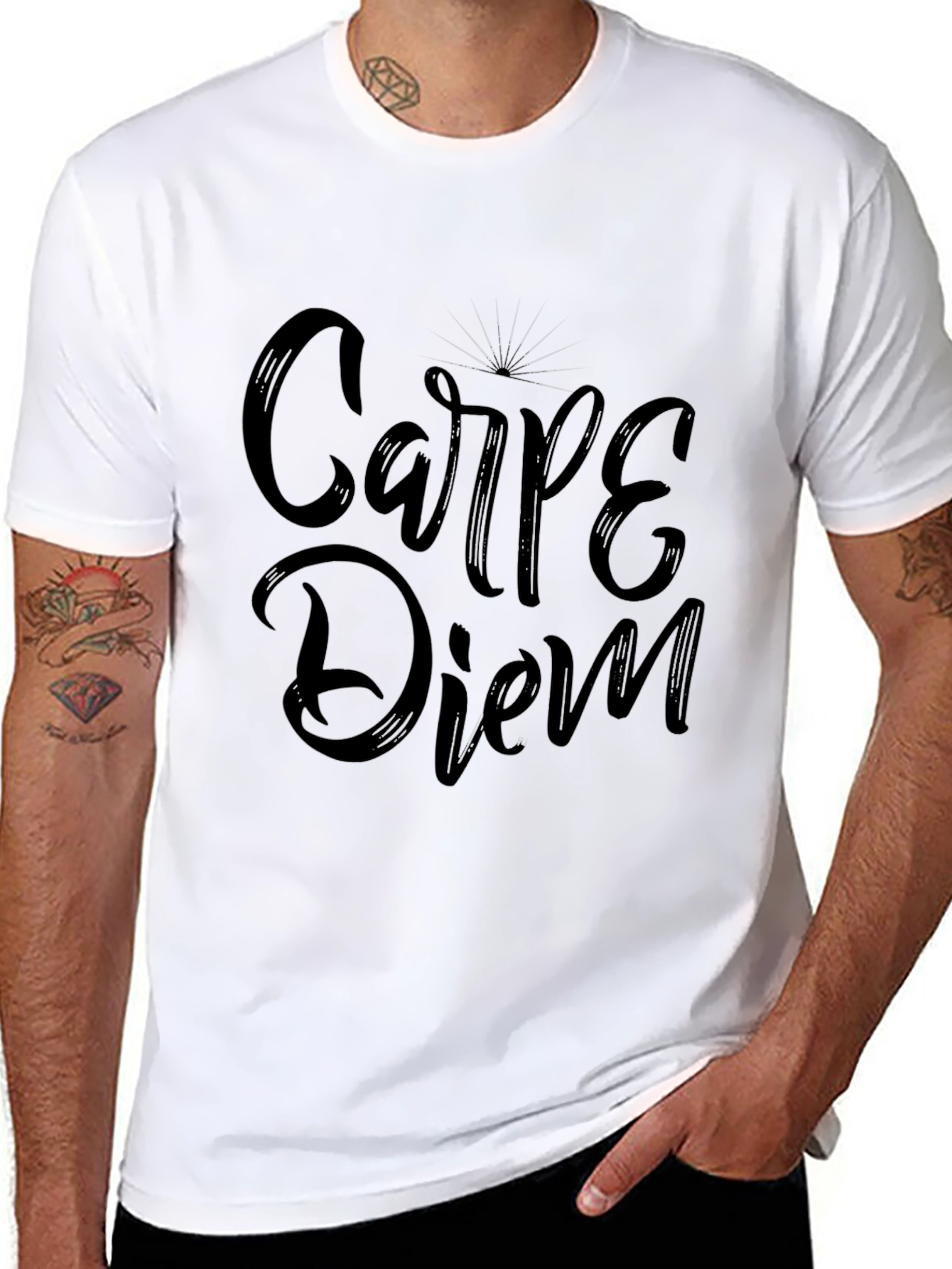 Carpe Diem Graphic Tee - Seize the Day T-Shirt