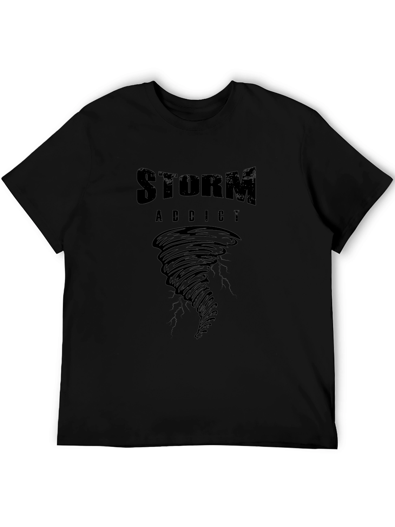 Storm Addict Black T-Shirt