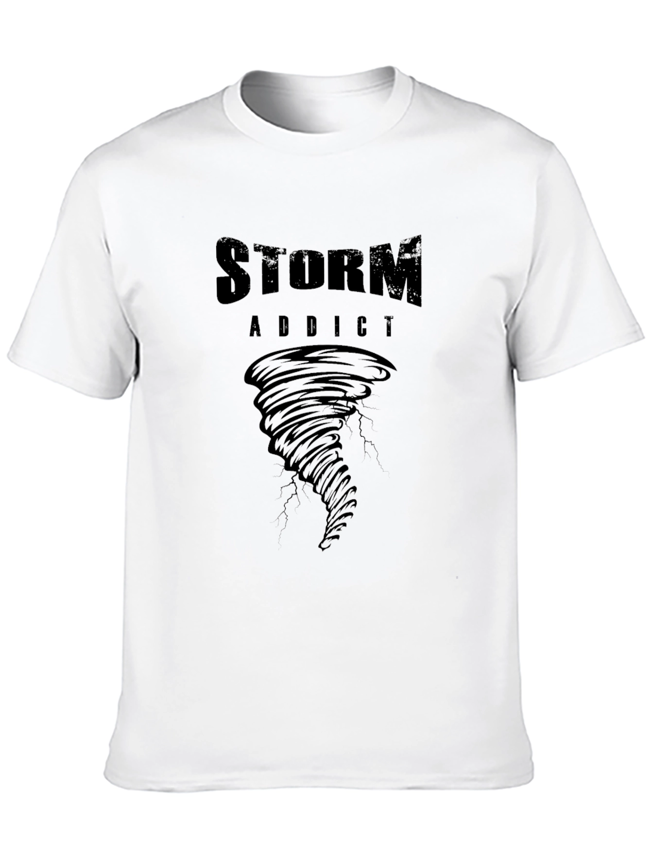 Storm Addict Black T-Shirt
