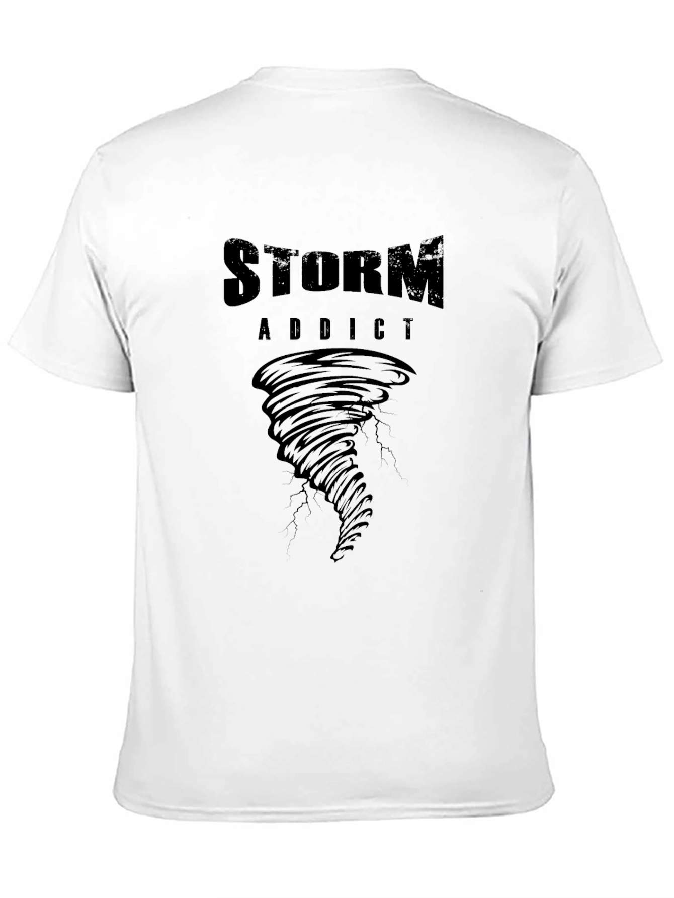 Storm Addict Black T-Shirt