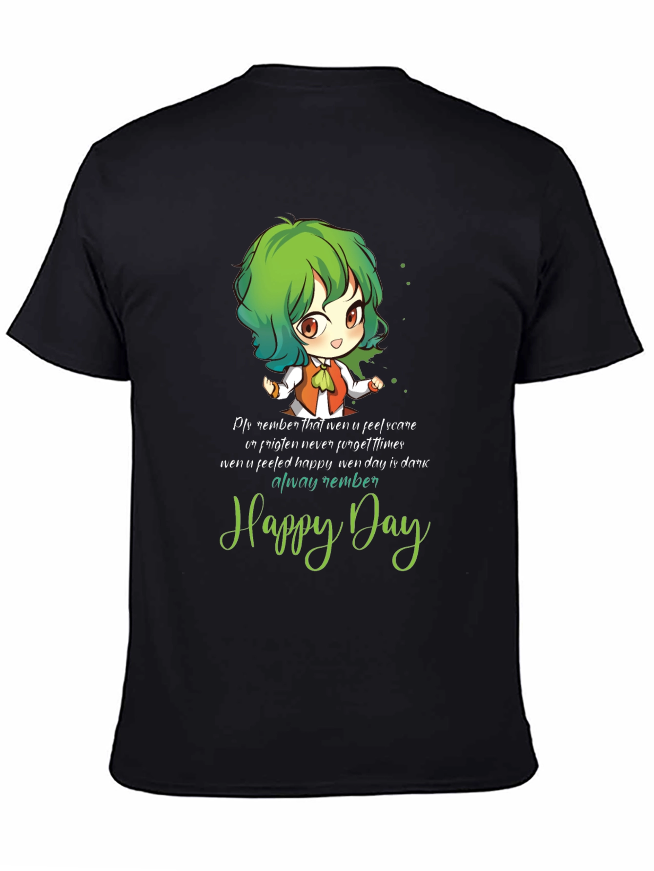 Happy Day Anime T-Shirt