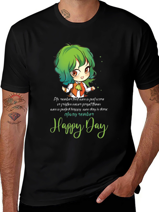 Happy Day Anime T-Shirt
