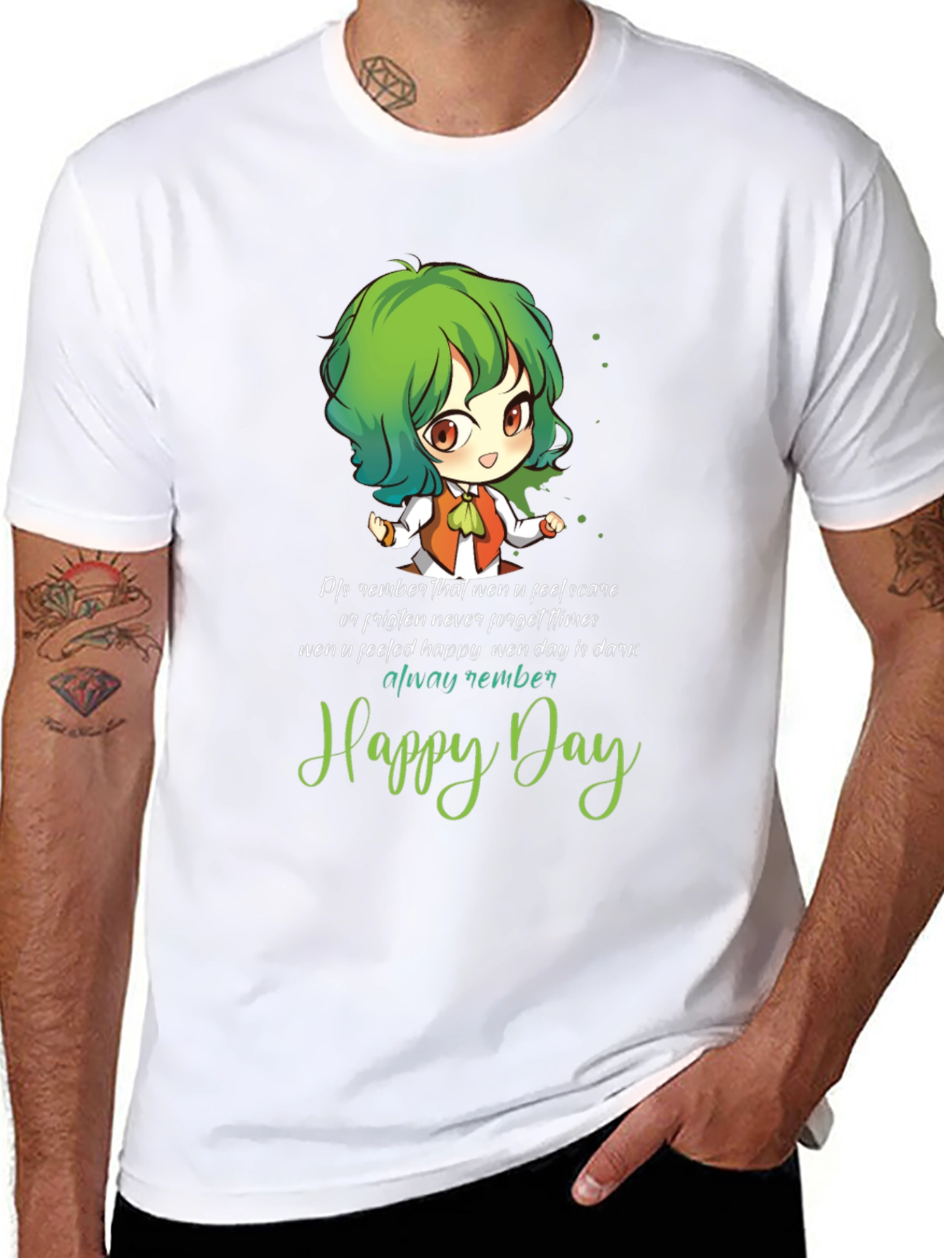 Happy Day Anime T-Shirt