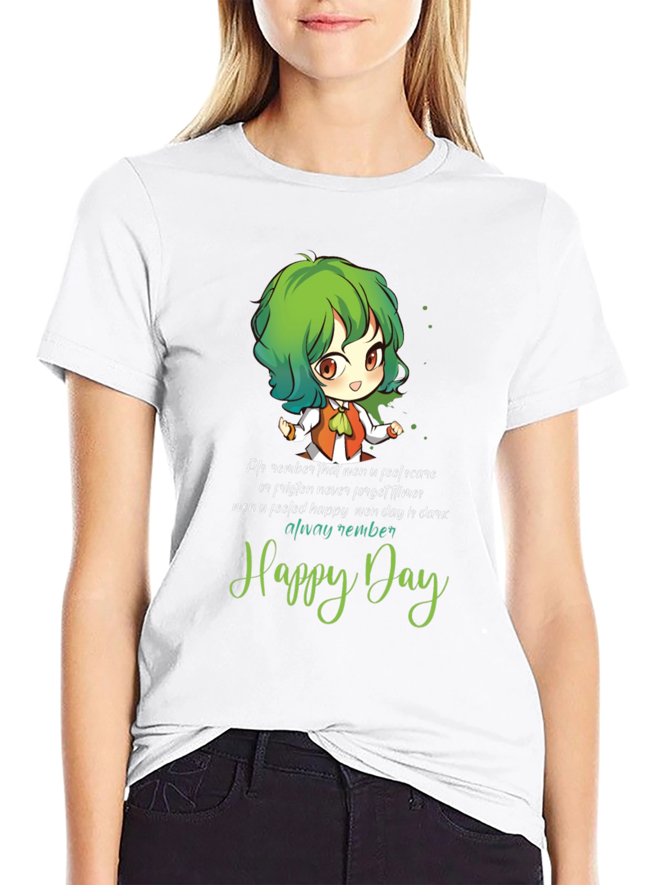 Happy Day Anime T-Shirt