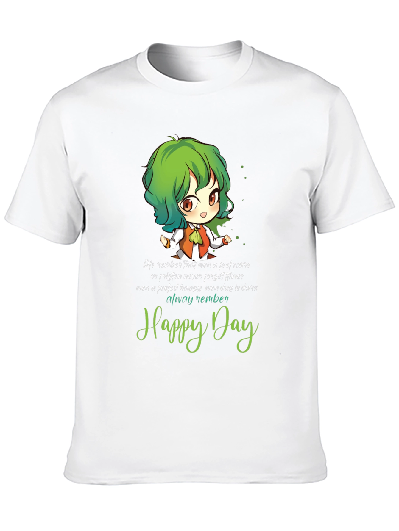 Happy Day Anime T-Shirt