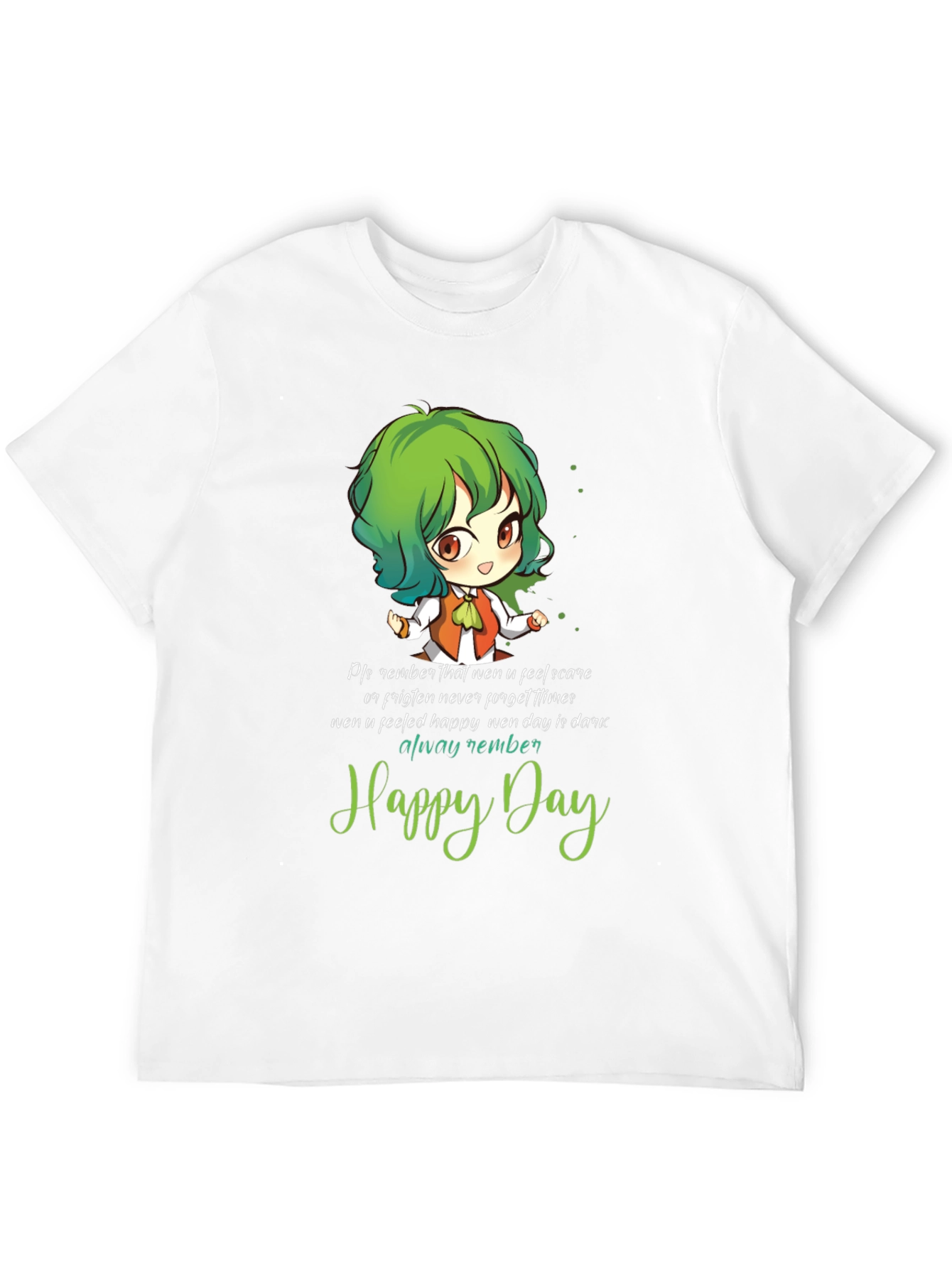 Happy Day Anime T-Shirt