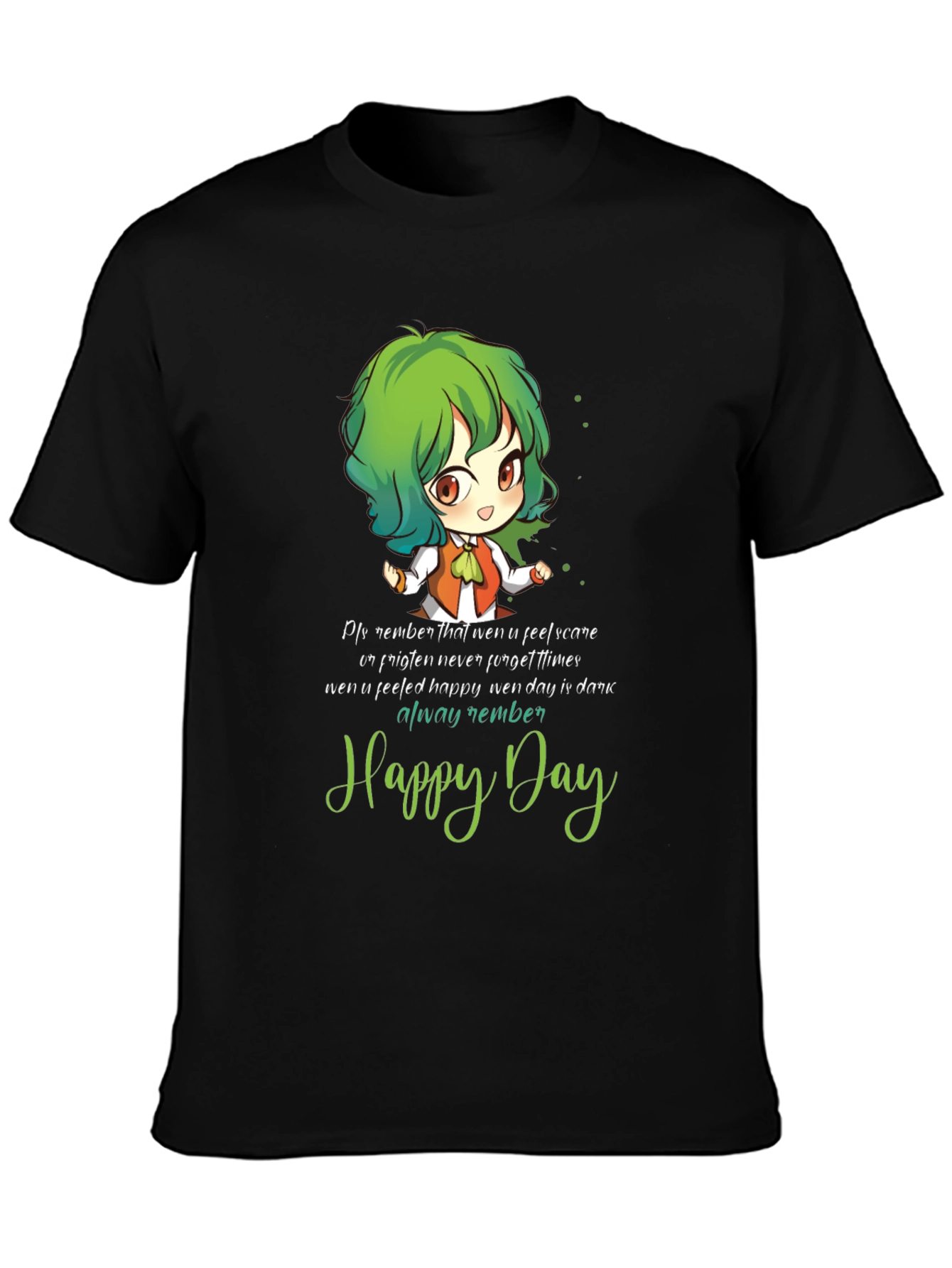 Happy Day Anime T-Shirt