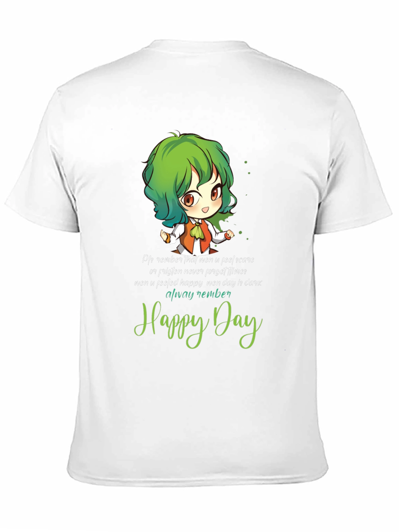 Happy Day Anime T-Shirt