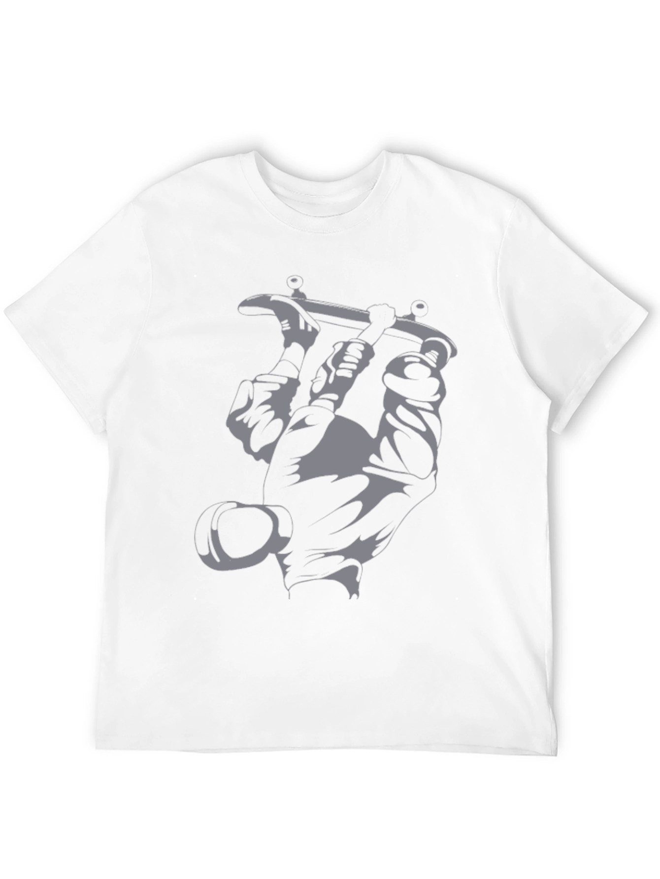 Mens Graphic Tee - Skateboard Design