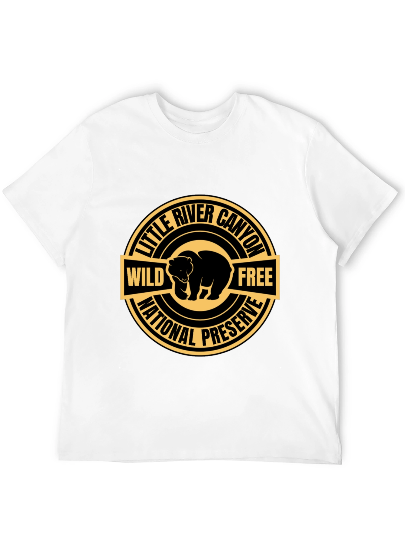 Little River Canyon National Preserve Black T-Shirt