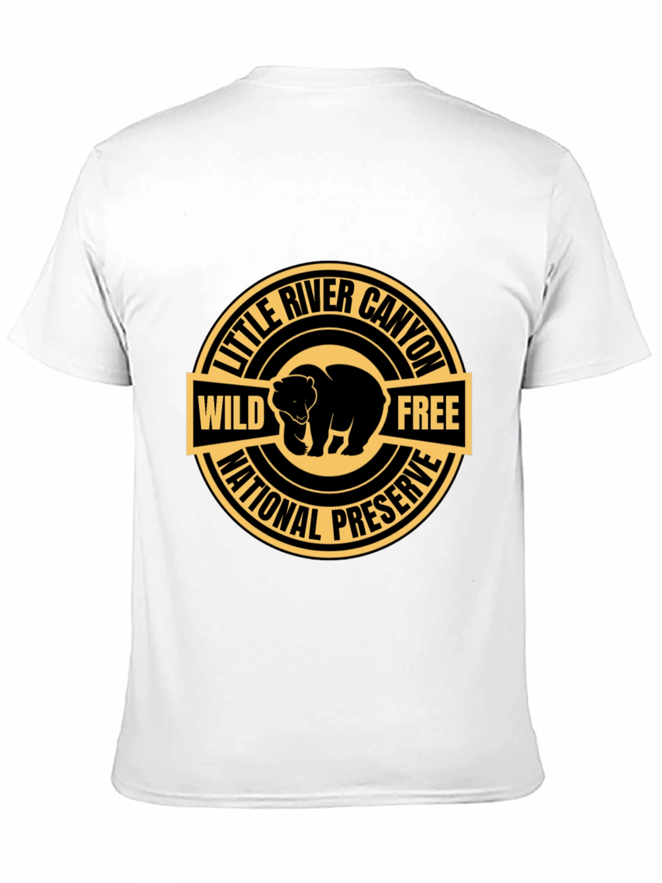 Little River Canyon National Preserve Black T-Shirt