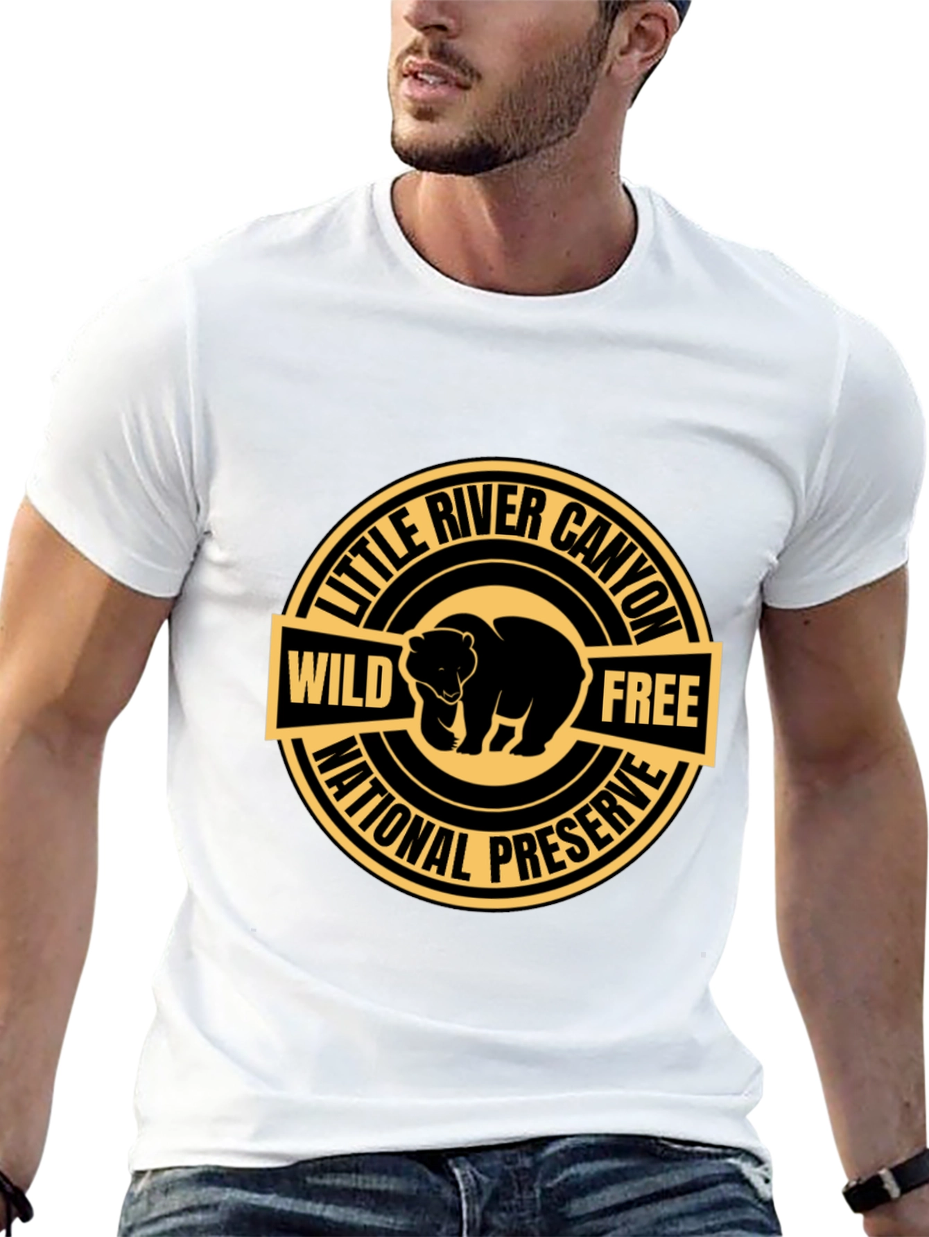 Little River Canyon National Preserve Black T-Shirt