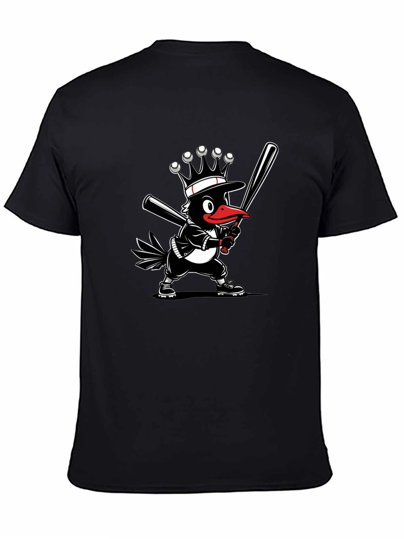 Baseball Crow T-Shirt