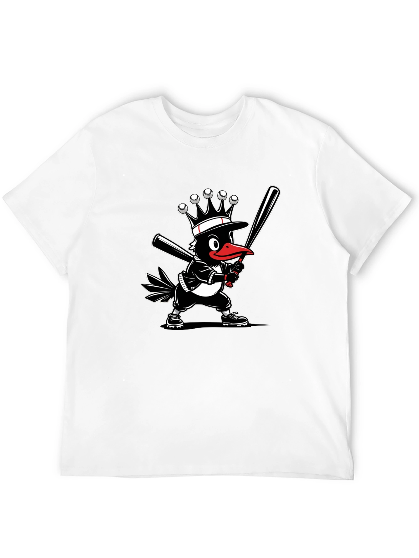 Baseball Crow T-Shirt