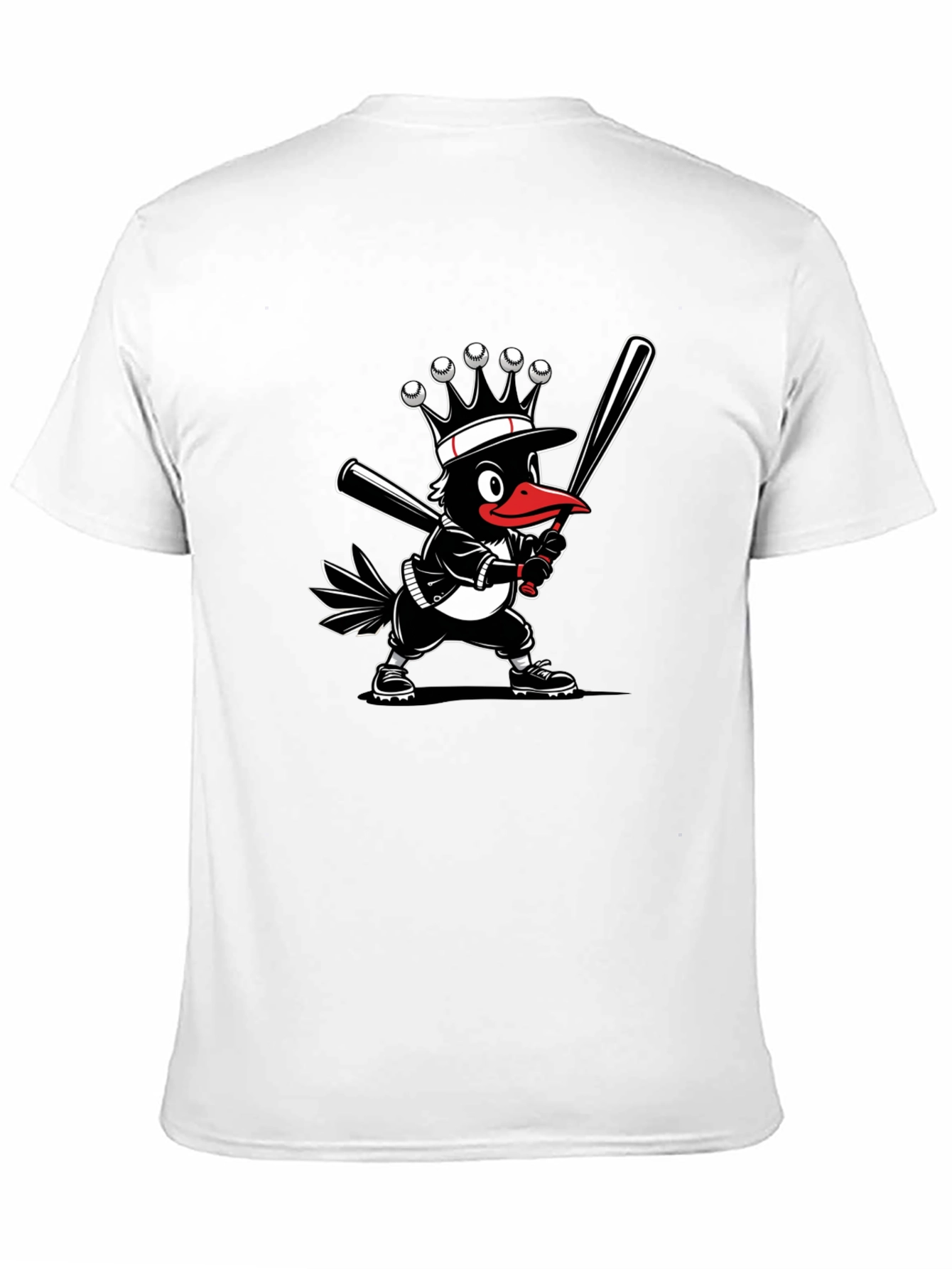 Baseball Crow T-Shirt