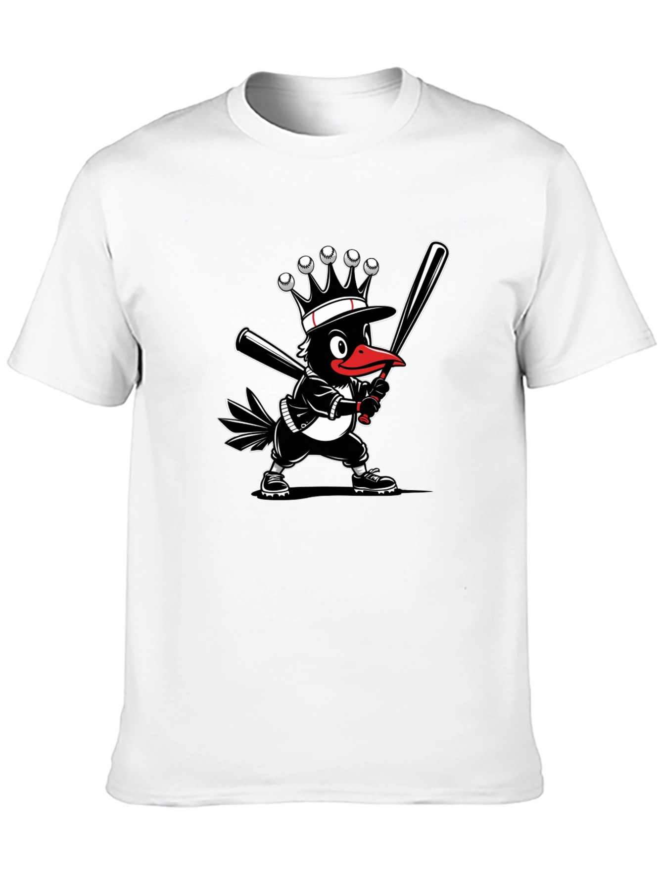 Baseball Crow T-Shirt