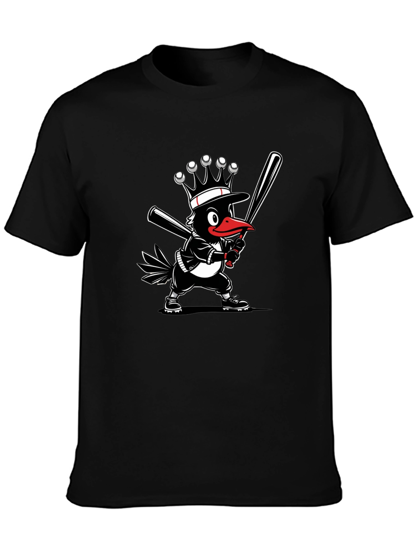 Baseball Crow T-Shirt