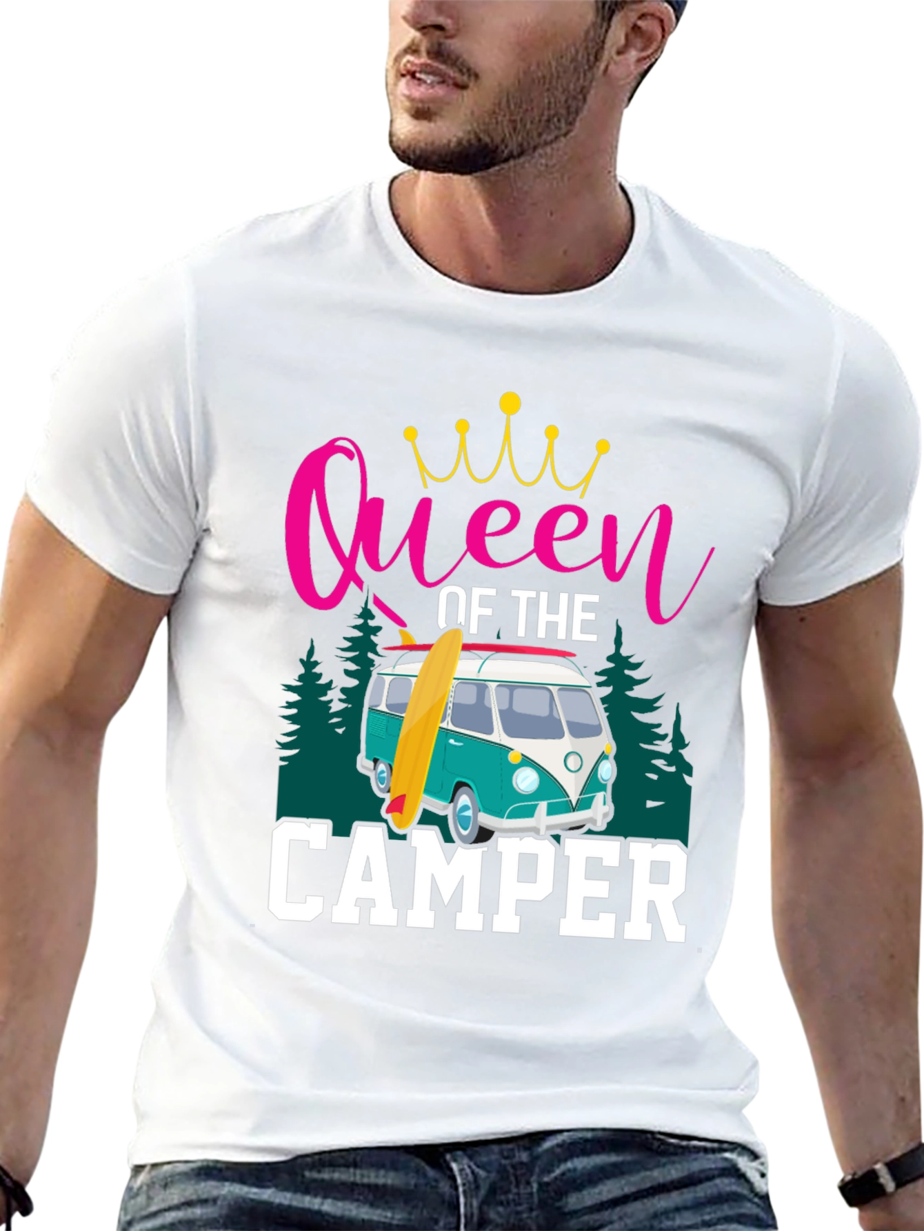 Queen of the Camper Graphic Tee