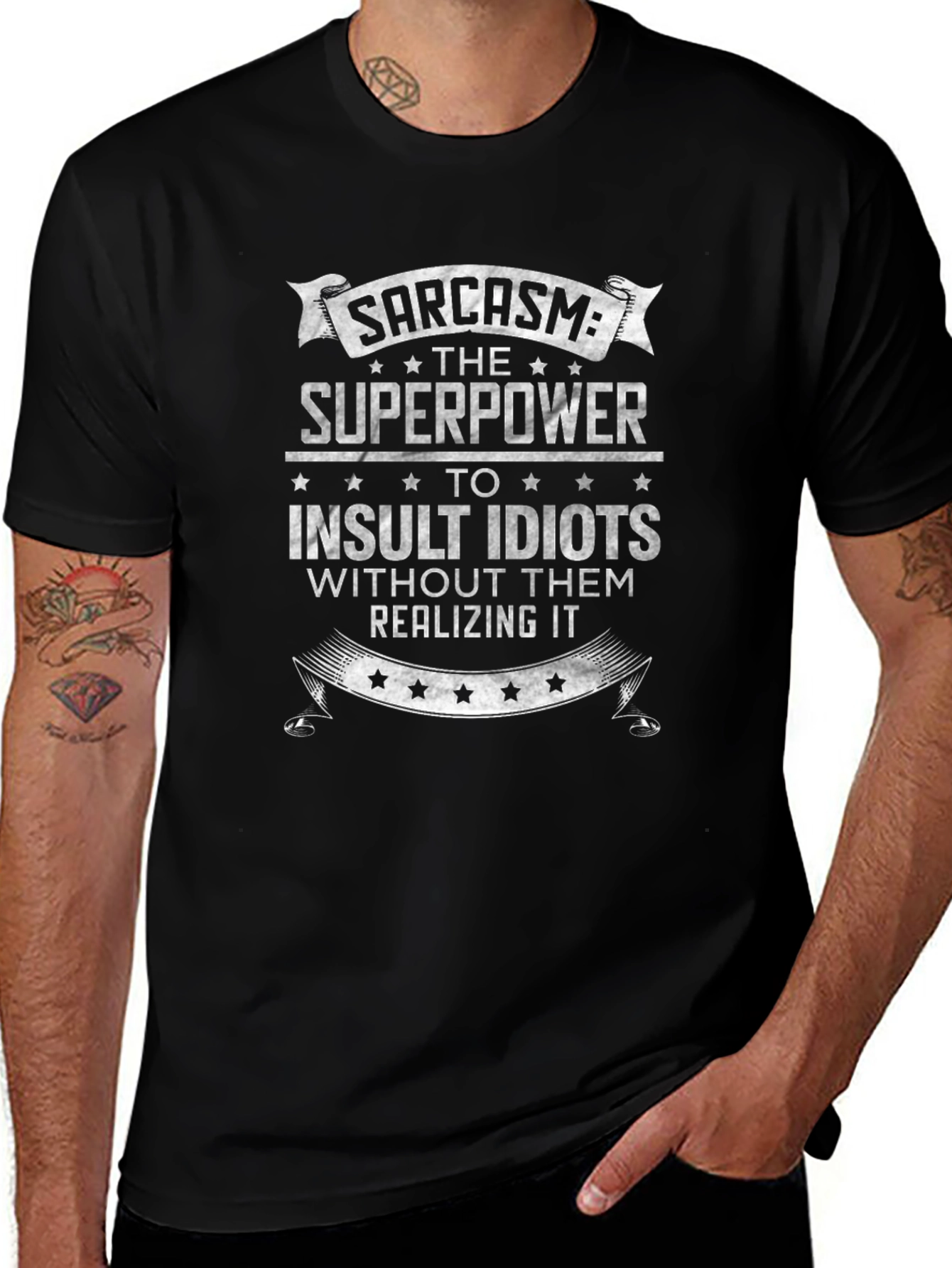 Sarcasm Superpower T-Shirt - Funny Graphic Tee