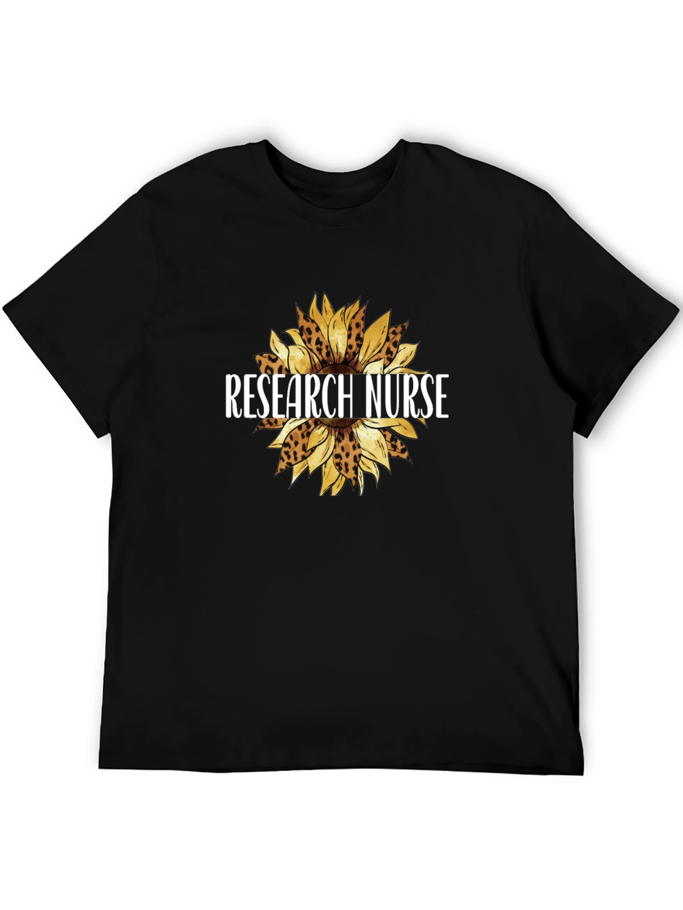 Research Nurse Sunflower Tee - Stylish Comfort