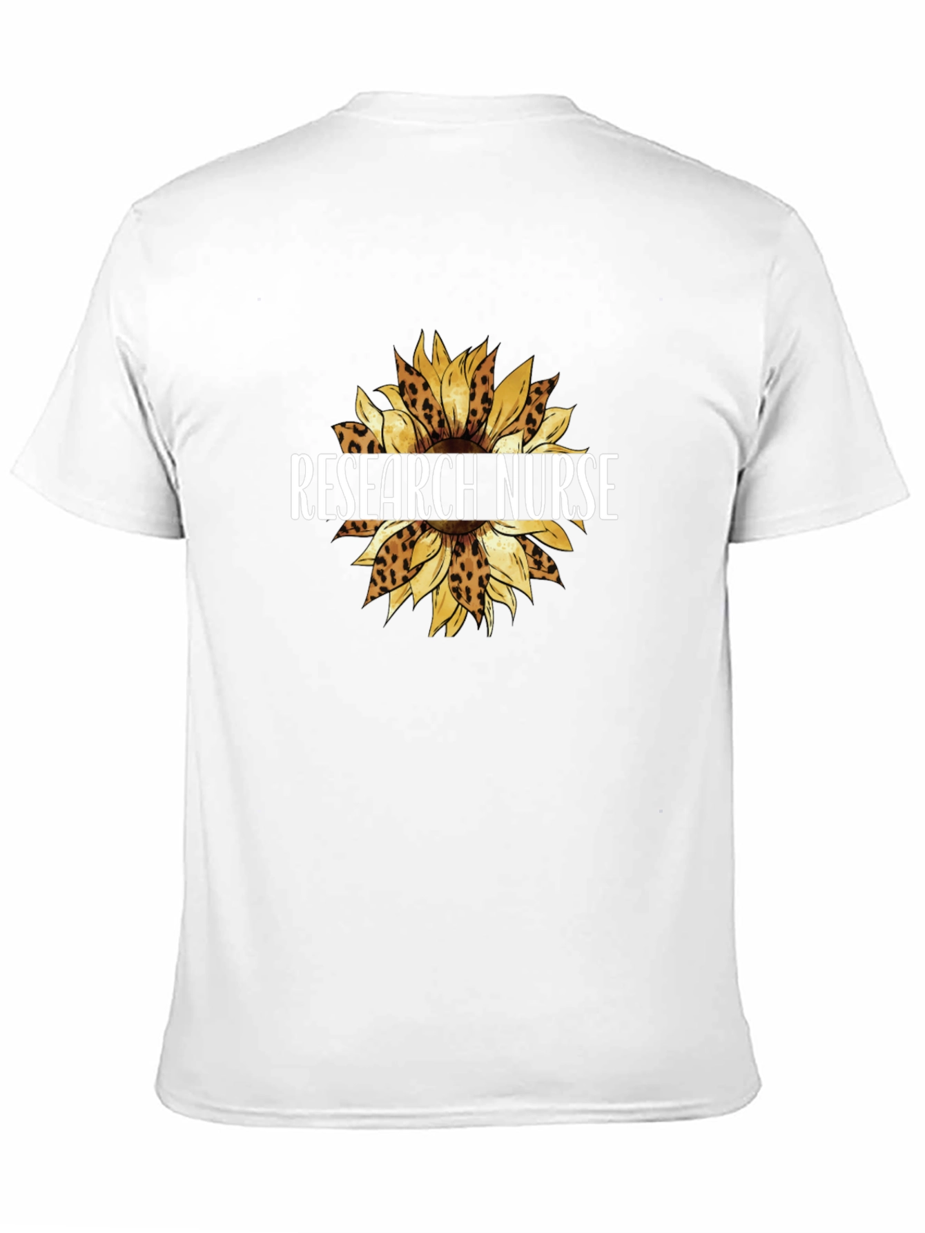 Research Nurse Sunflower Tee - Stylish Comfort