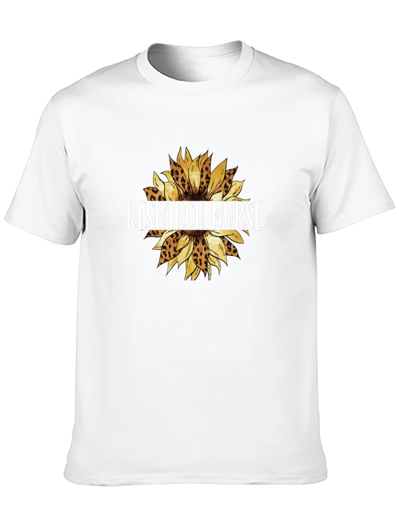 Research Nurse Sunflower Tee - Stylish Comfort