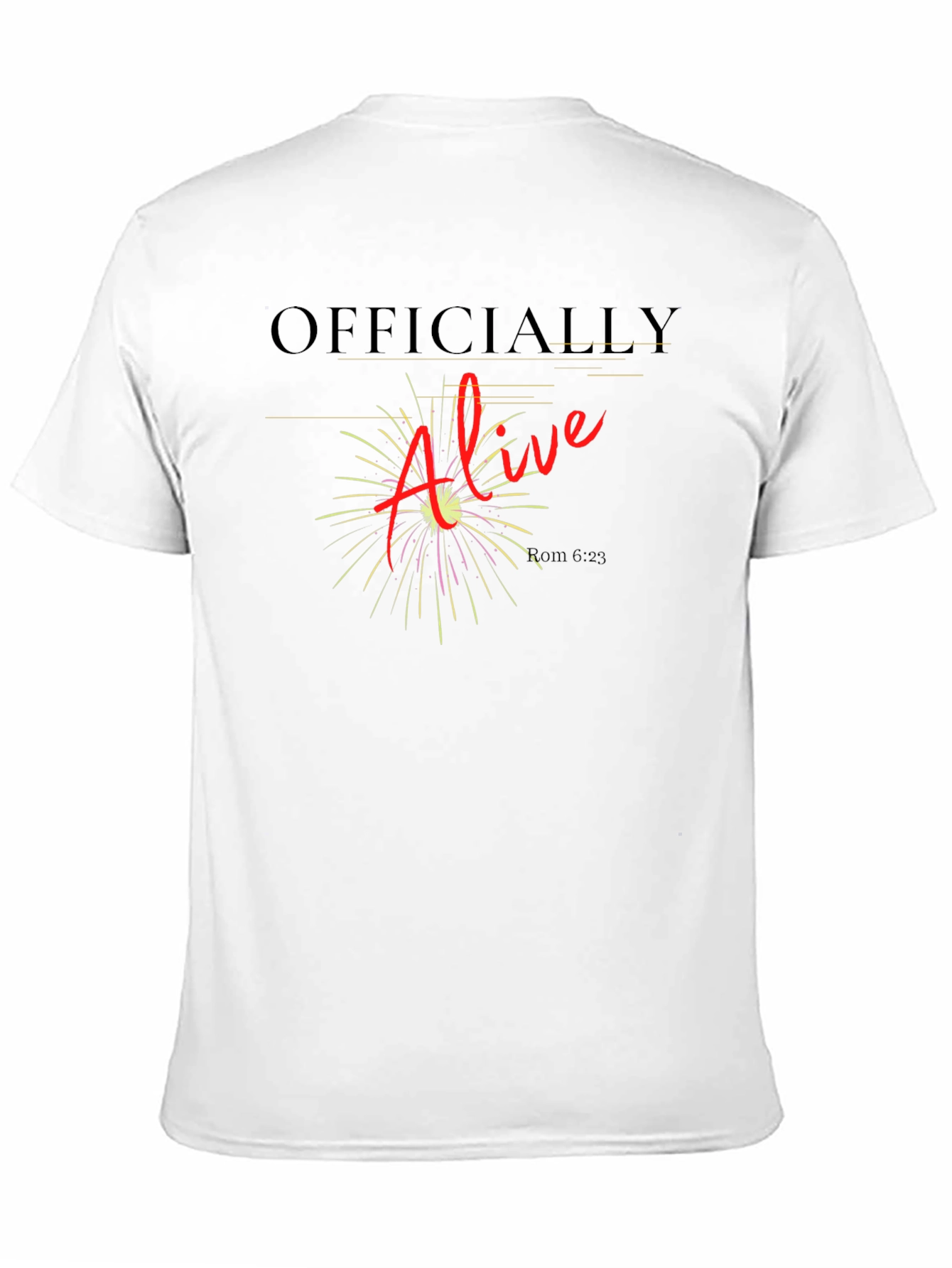 Officially Alive Graphic Tee - Black