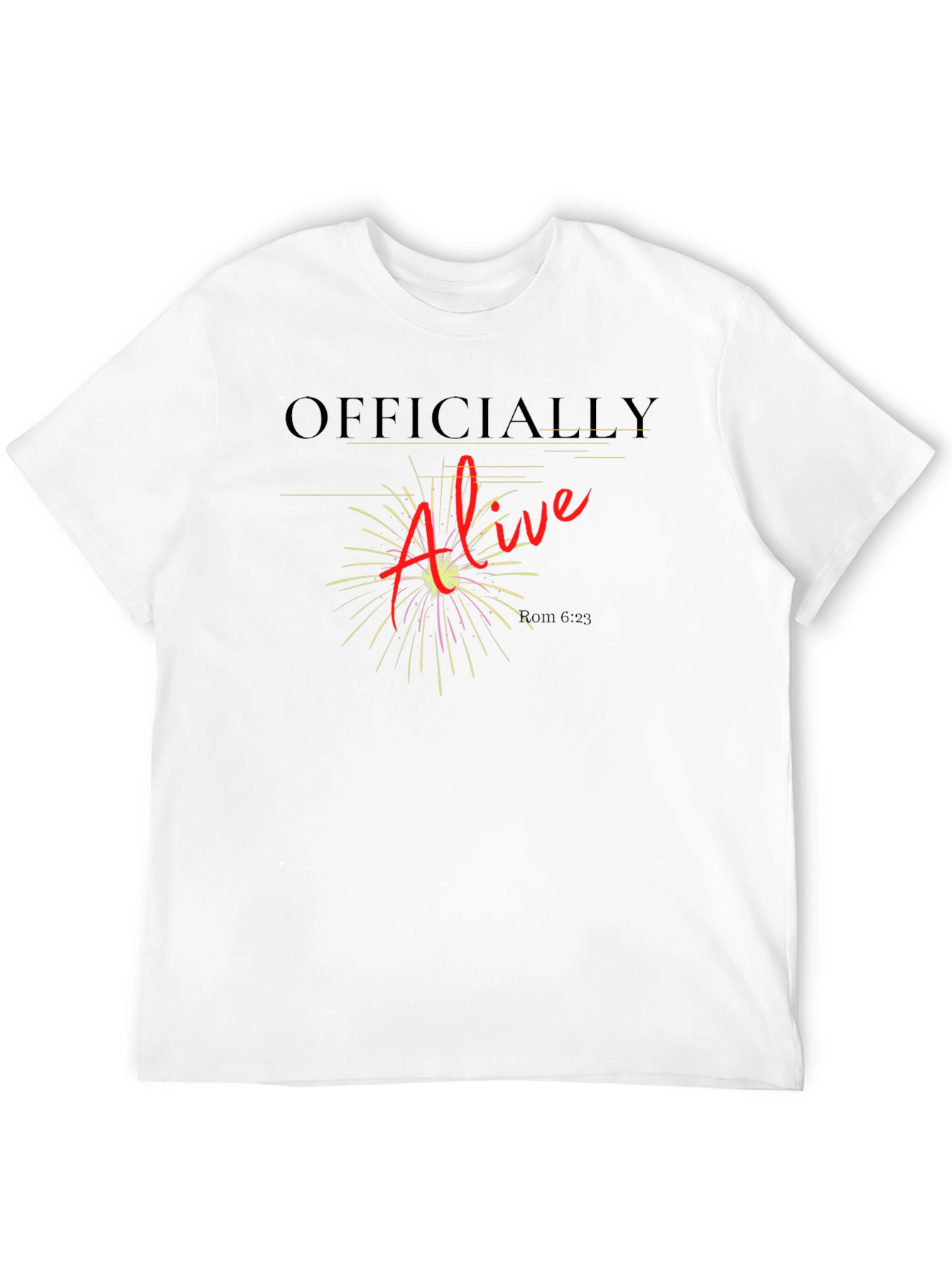 Officially Alive Graphic Tee - Black