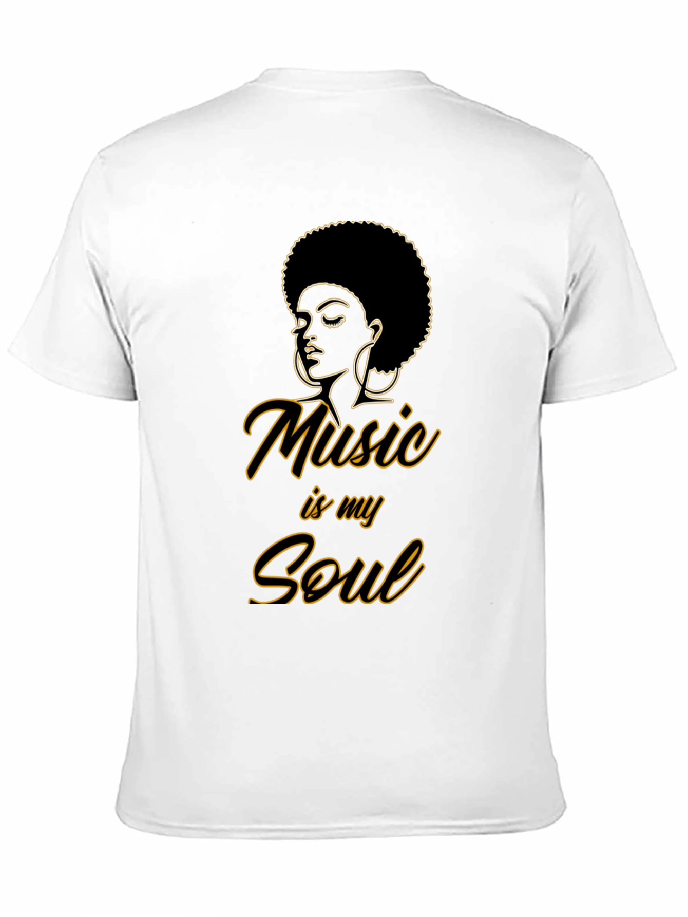Music Is My Soul Graphic T-Shirt