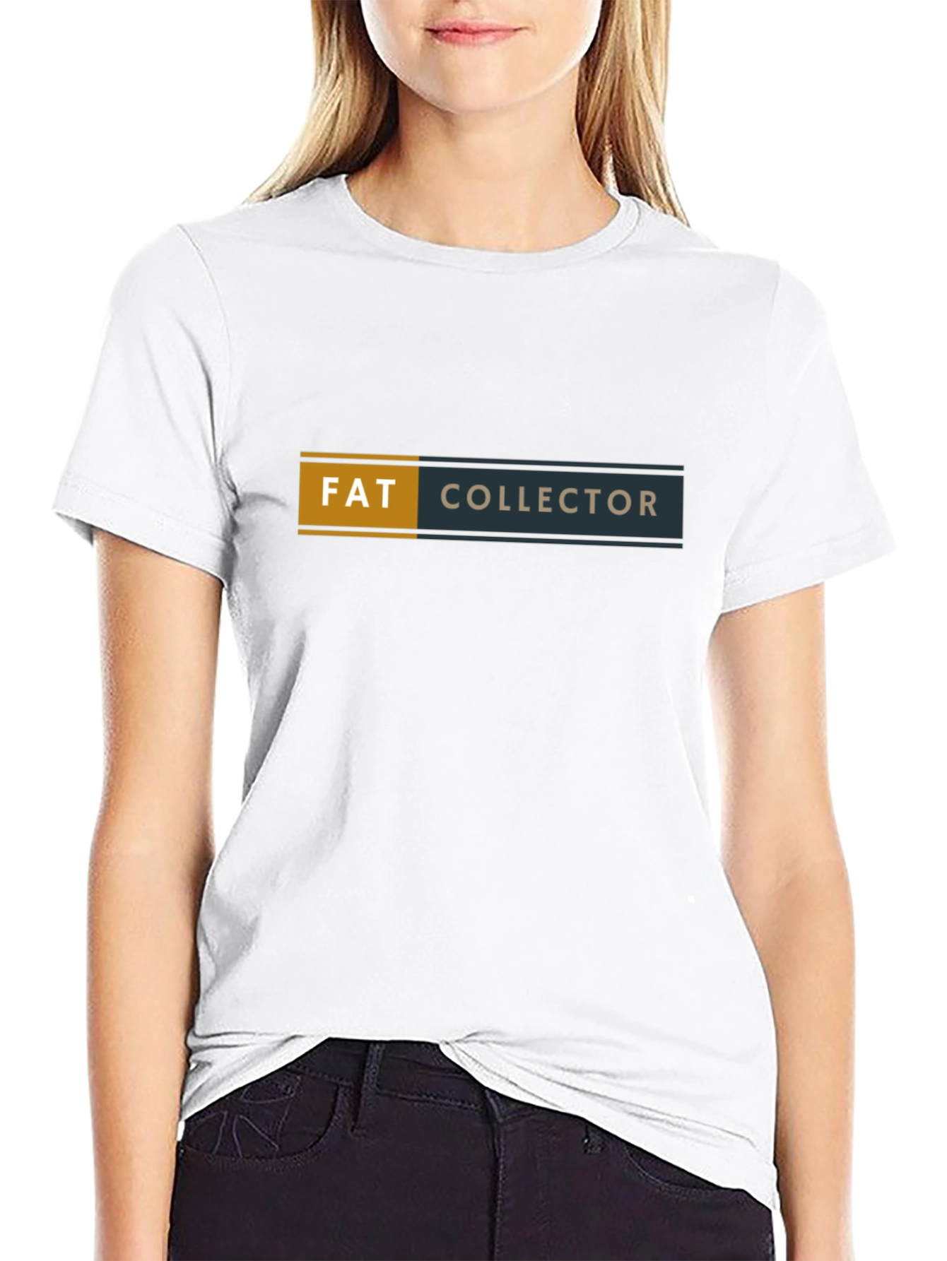 Fat Collector Graphic Tee - Funny Sarcastic T-Shirt