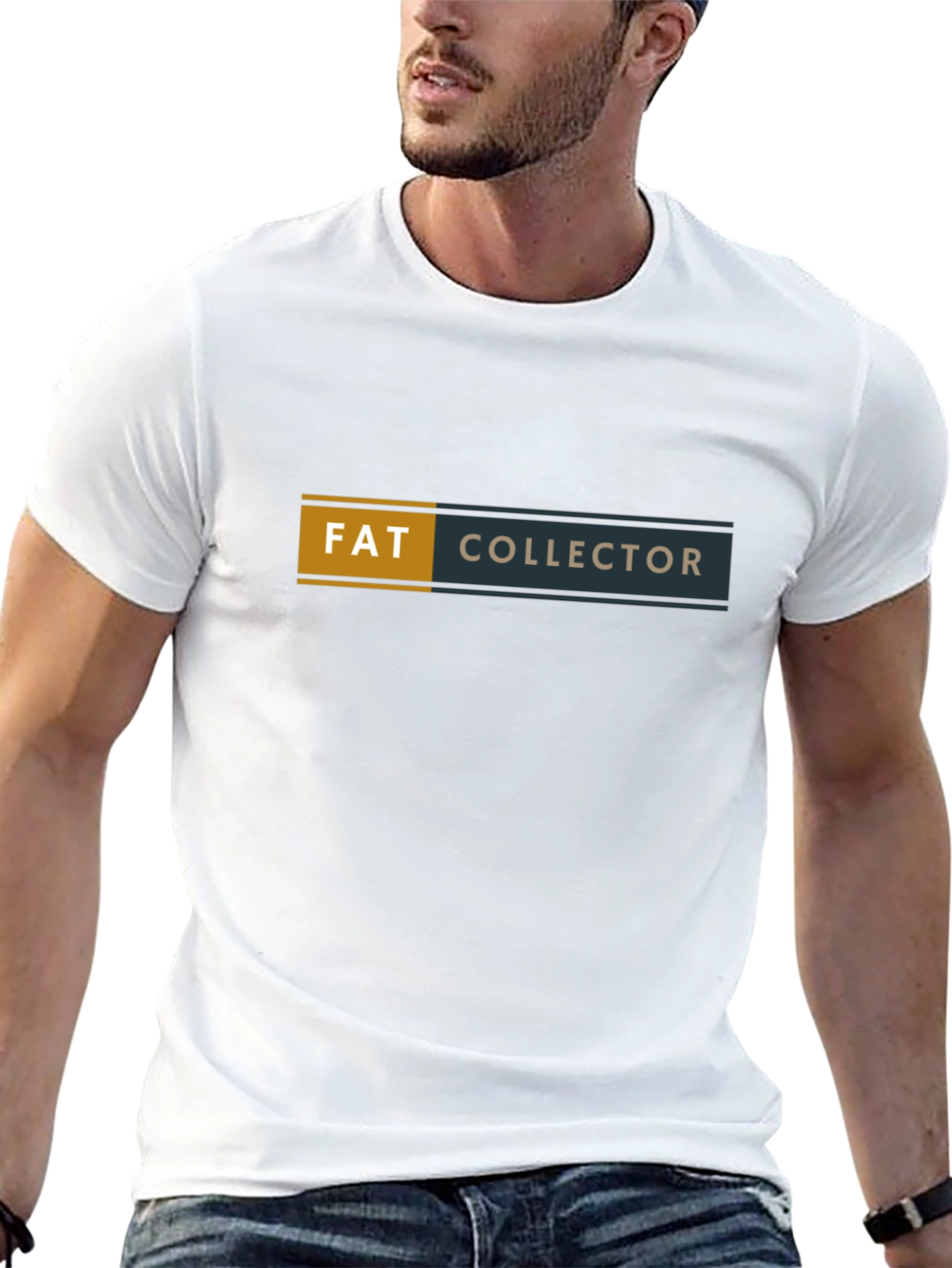 Fat Collector Graphic Tee - Funny Sarcastic T-Shirt