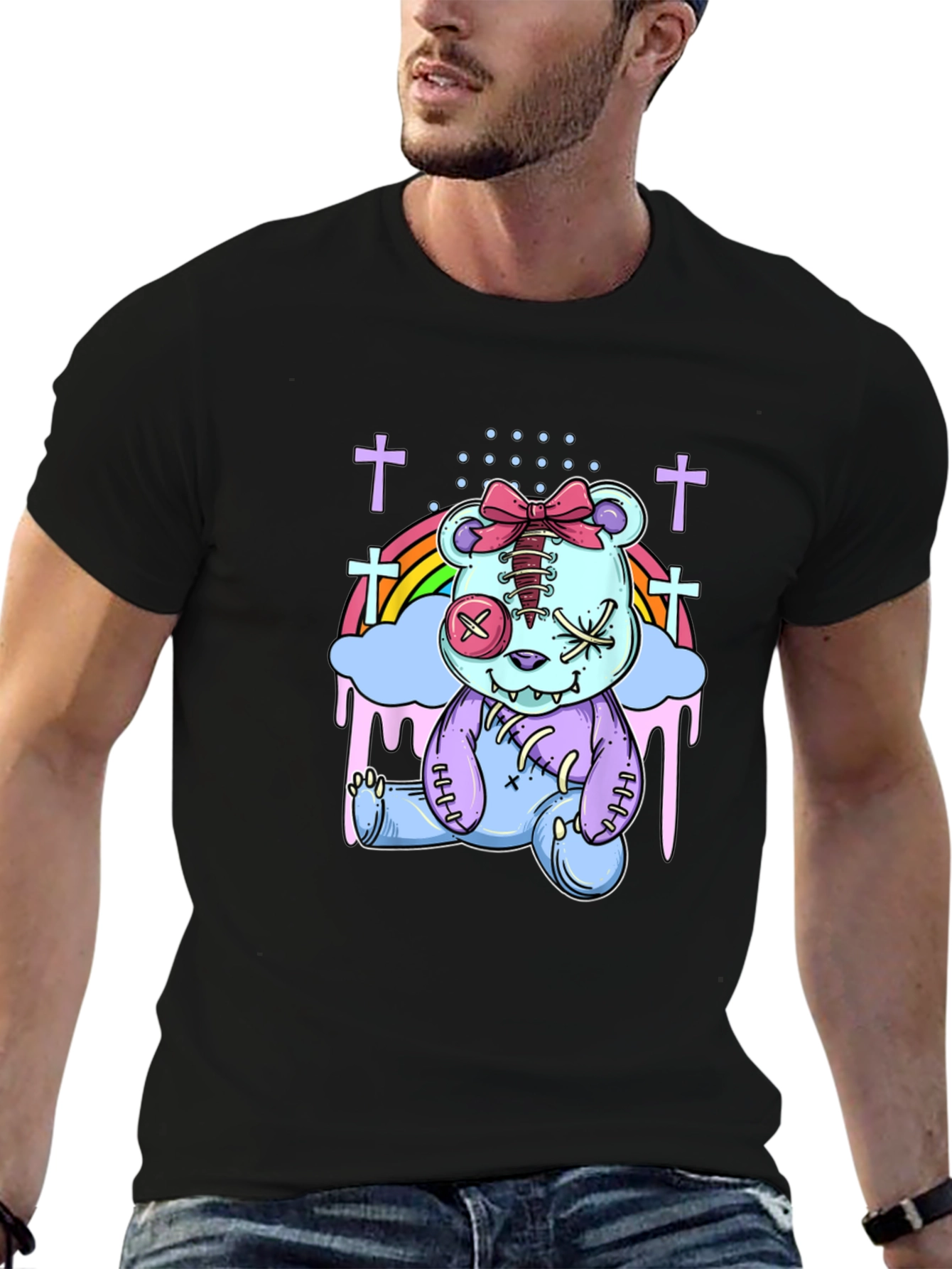 Pastel Goth Teddy Bear T-Shirt
