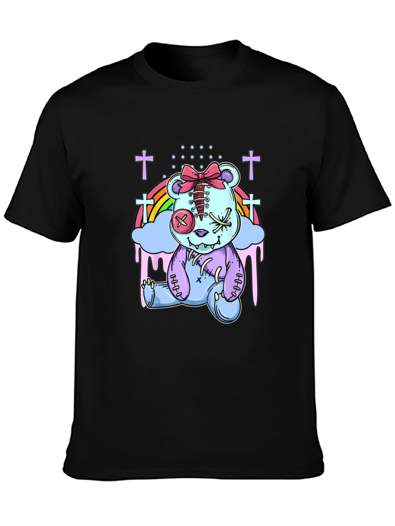 Pastel Goth Teddy Bear T-Shirt