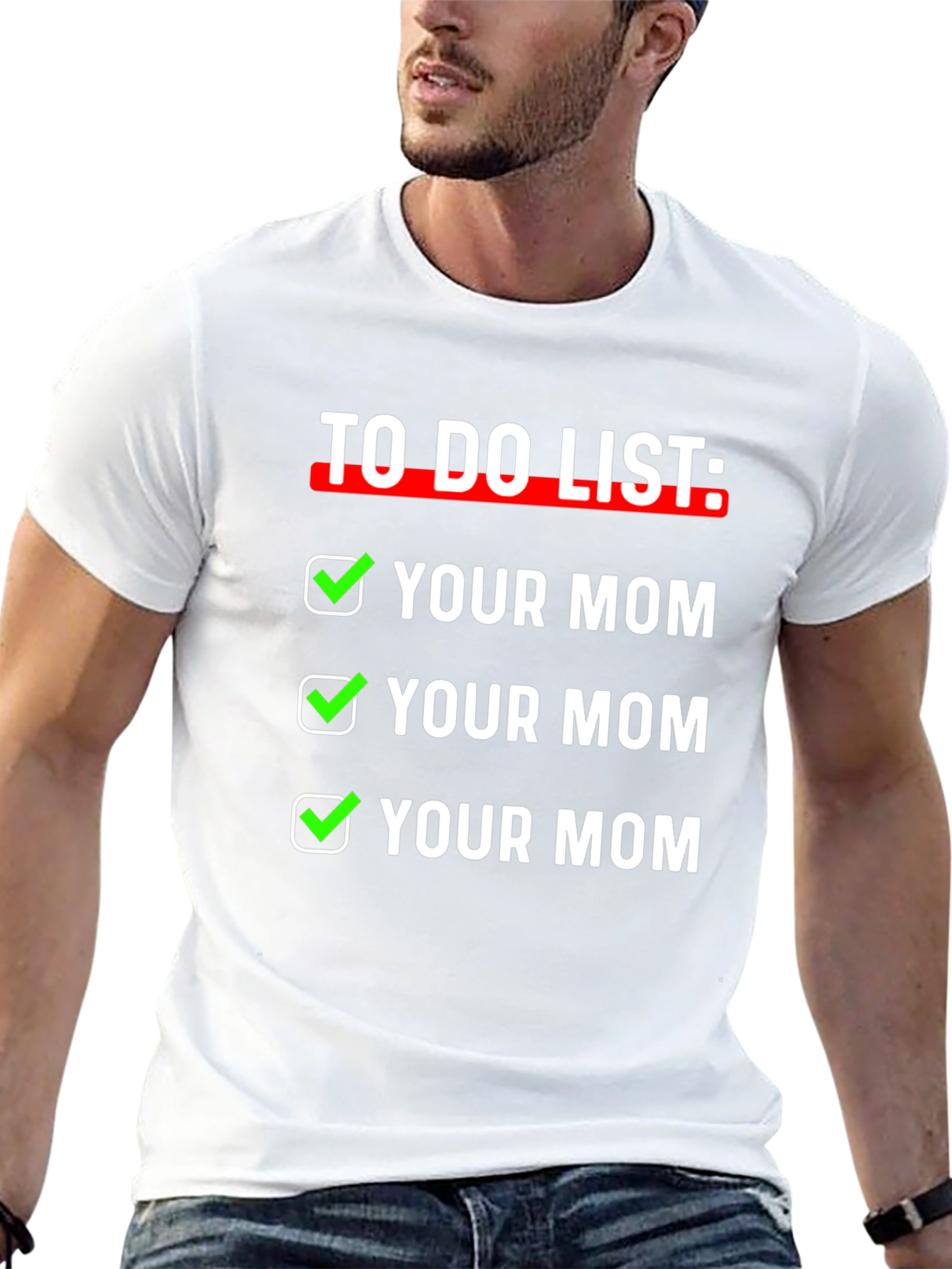 To Do List Funny Graphic T-Shirt
