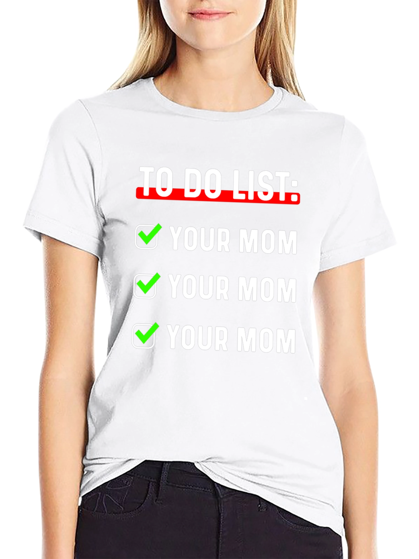 To Do List Funny Graphic T-Shirt