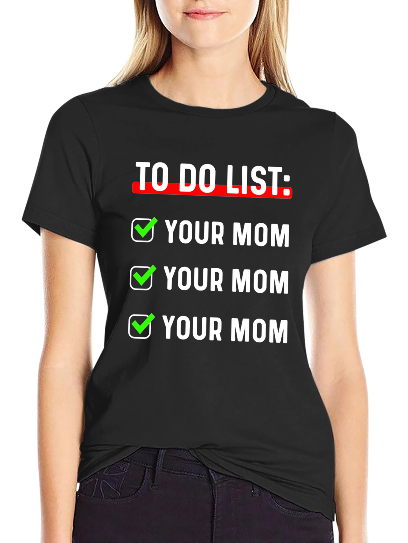 To Do List Funny Graphic T-Shirt