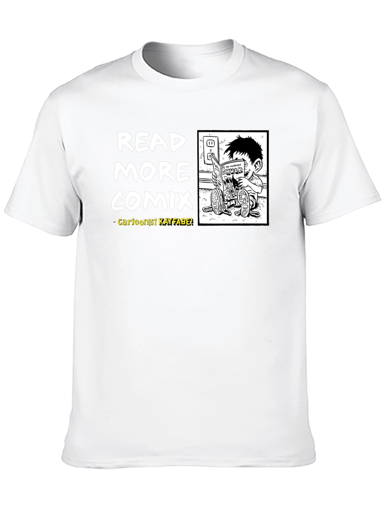 Read More Comix T-Shirt - Cartoonist Kayfabe