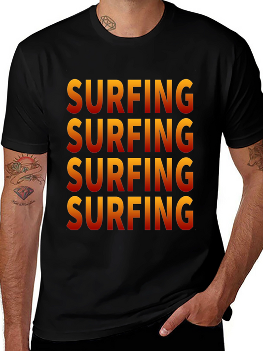 Surfing T-Shirt - Bold Graphic Tee