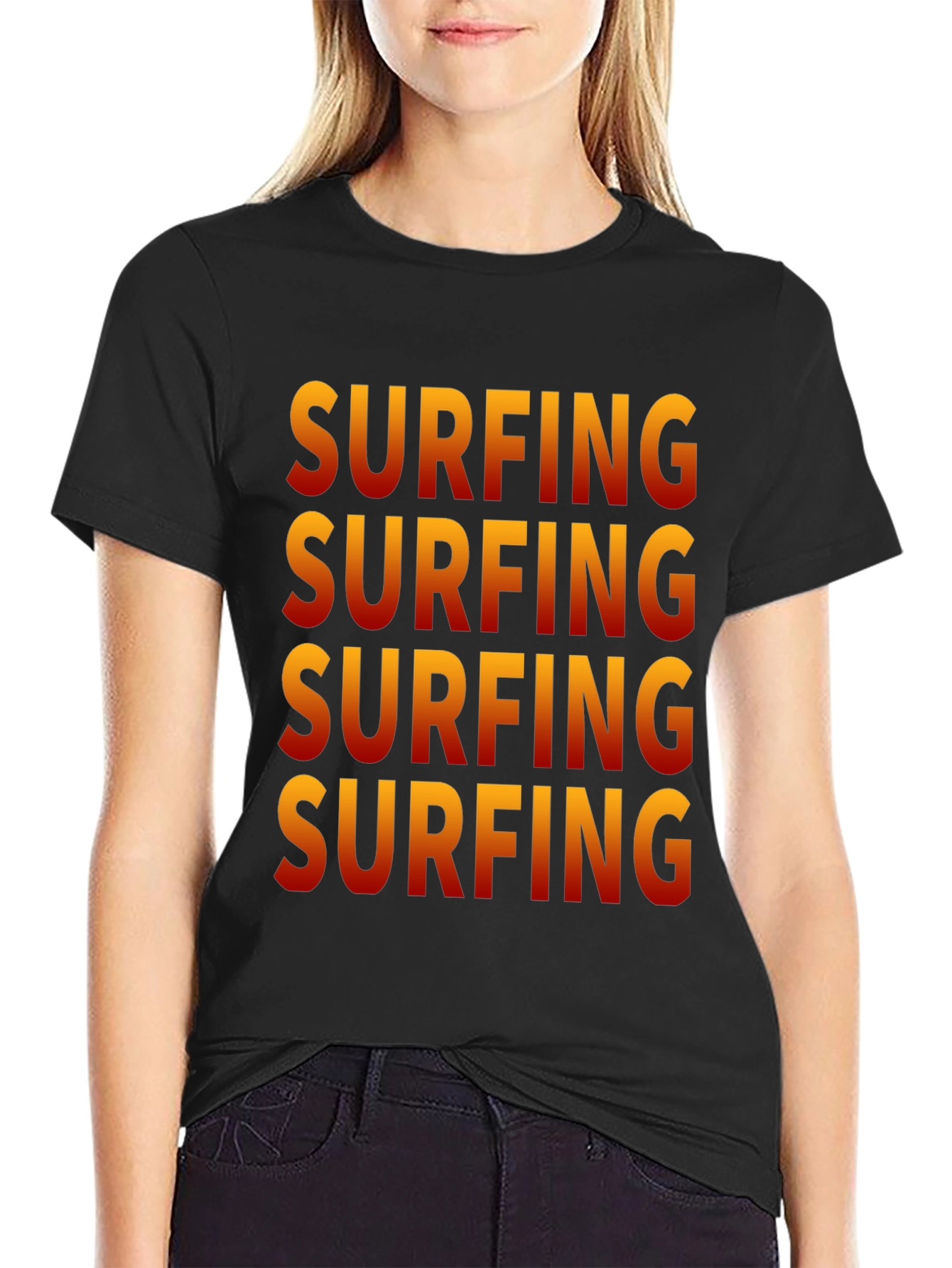 Surfing T-Shirt - Bold Graphic Tee