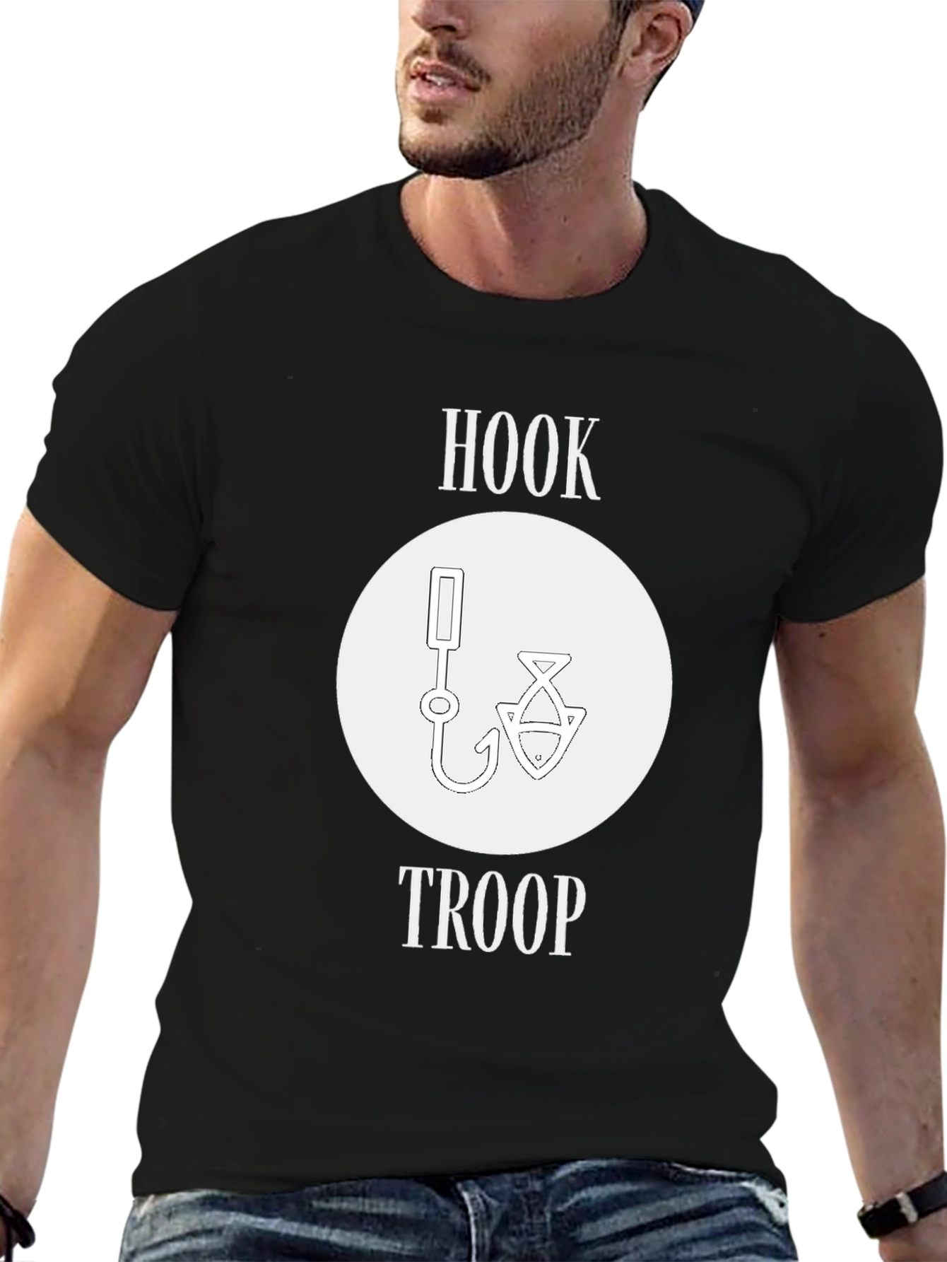 Hook Troop Graphic T-Shirt - Fishing Apparel