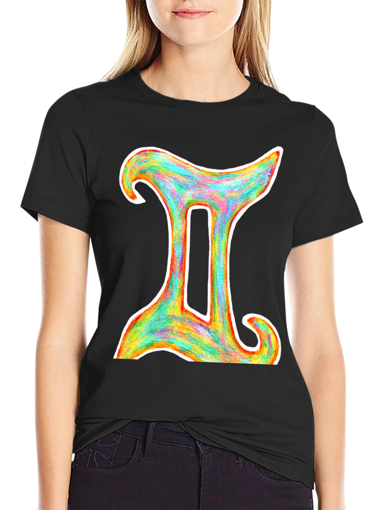 Gemini Zodiac Sign Graphic T-Shirt
