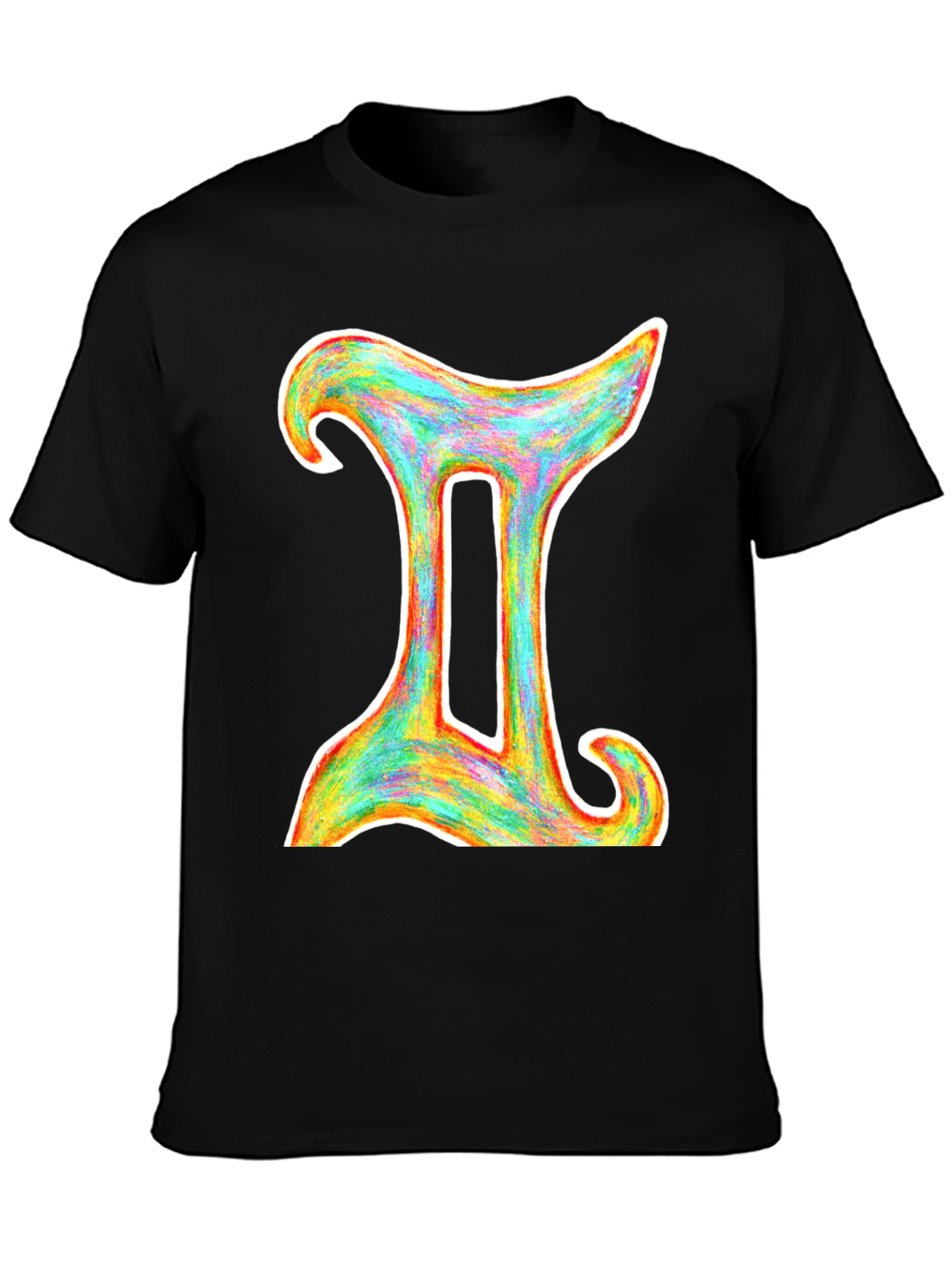 Gemini Zodiac Sign Graphic T-Shirt