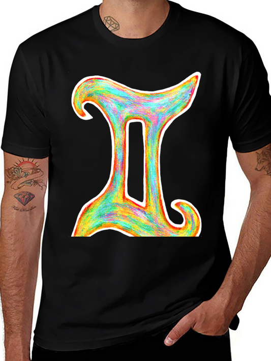 Gemini Zodiac Sign Graphic T-Shirt