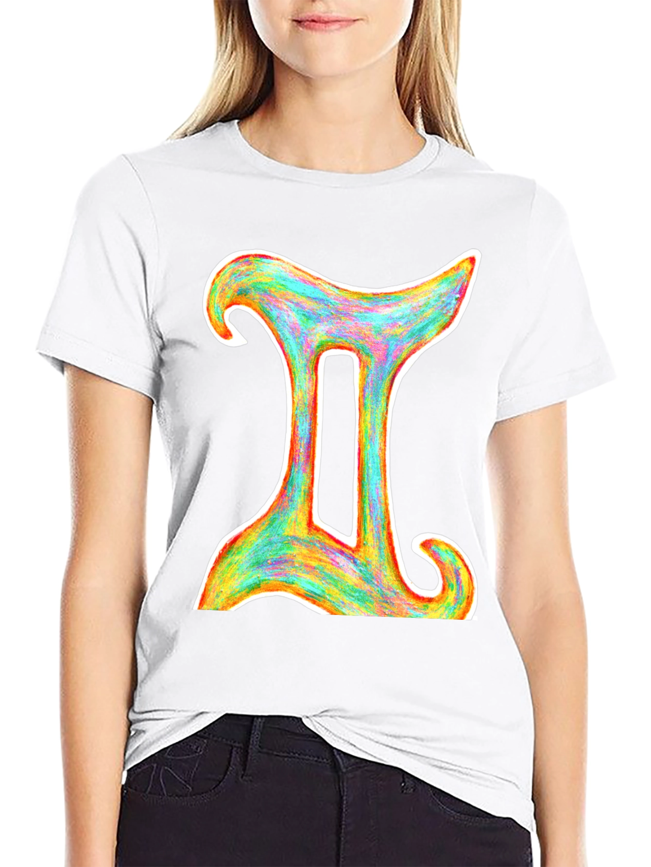 Gemini Zodiac Sign Graphic T-Shirt