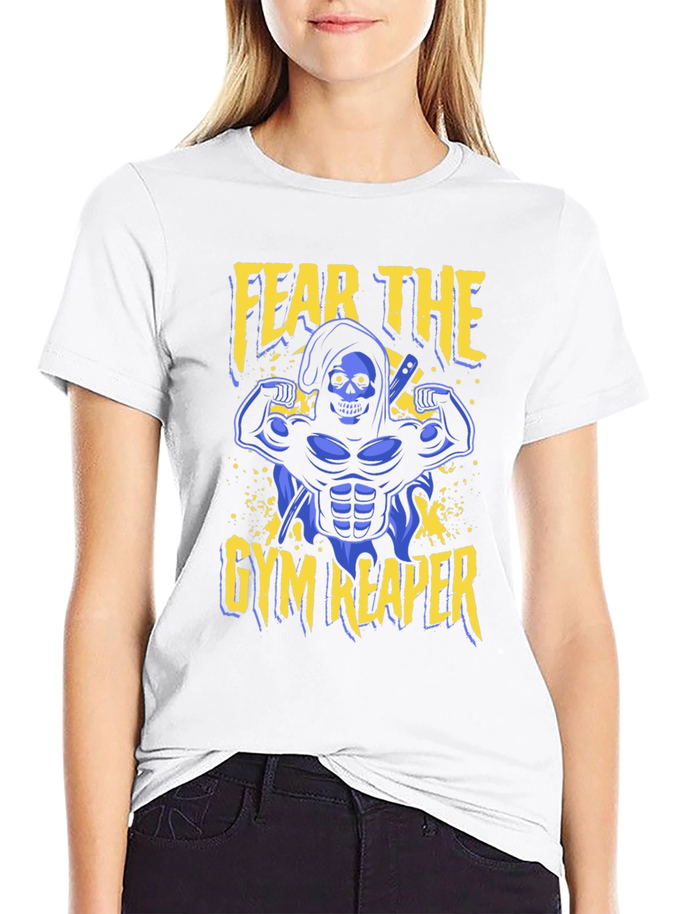 Fear the Gym Reaper Graphic Tee