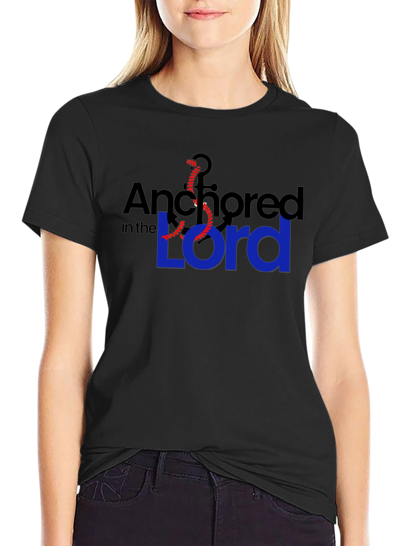 Anchored in the Lord Christian T-Shirt